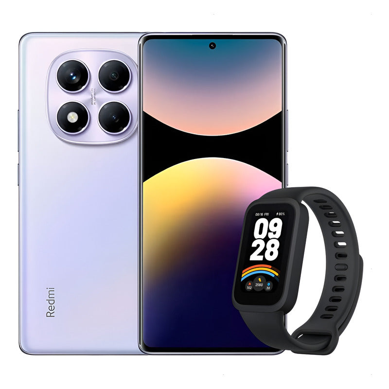 Celular Redmi Note 14 Pro 256gb/8gb Violeta + Band 9 Active