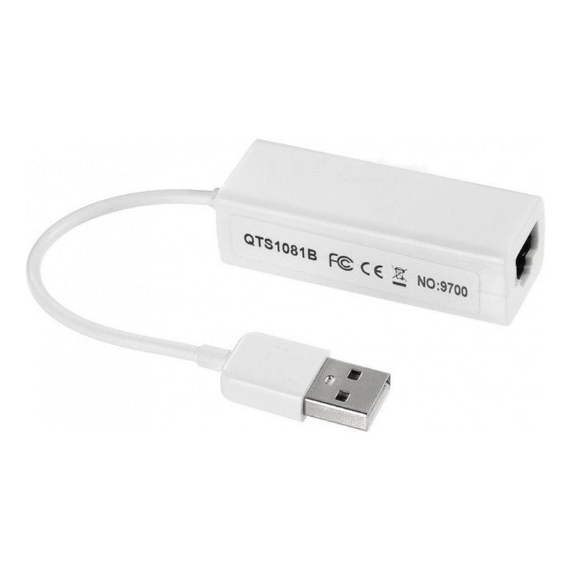 Tarjeta Convertidor Adaptador Usb 2.0 A Rj45 Red Lan 10/100