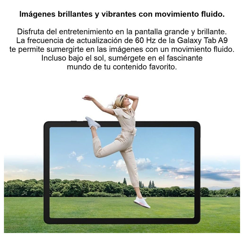 Tablet Samsung Galaxy Tab A9 Wifi 64gb/4gb 8.7'', Plateado