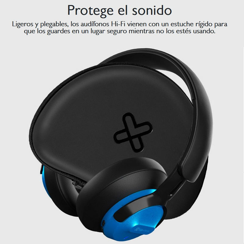 Auriculares Inalámbricos ANC Premium Klip Xtreme KNH-750BL con Audio Hi-Fi y 4 Micrófonos