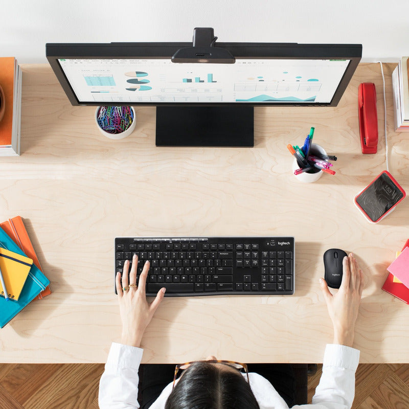 Teclado Inalámbrico Unifying Logitech K270 / Multimedia