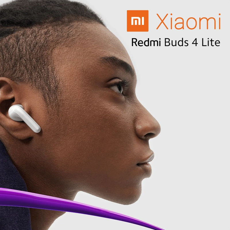 Xiaomi Redmi Buds 4 Lite, Audífonos Táctil / Bluetooth 5.3 Negro