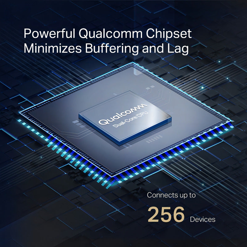 Router Inalambrico Mercusys Mr80x Ax3000 Wi-fi 6 Doble Banda Color Negro