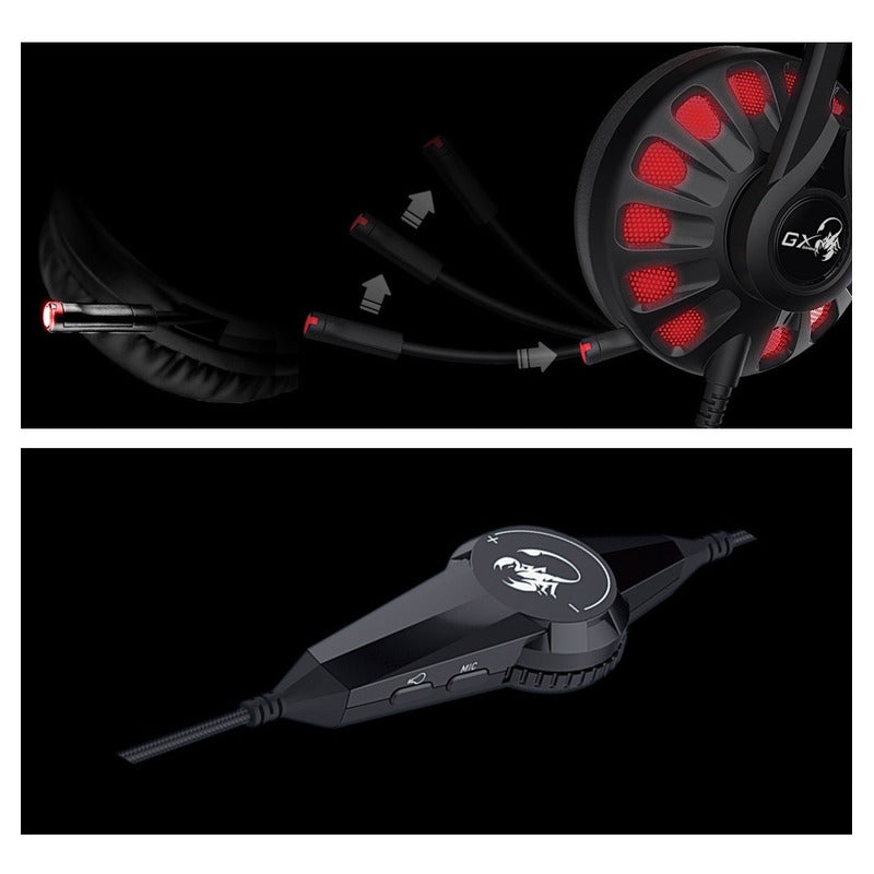 Diadema Genius Gx Gaming Lychas Hs-g680 / Sonido 7.1 Canales