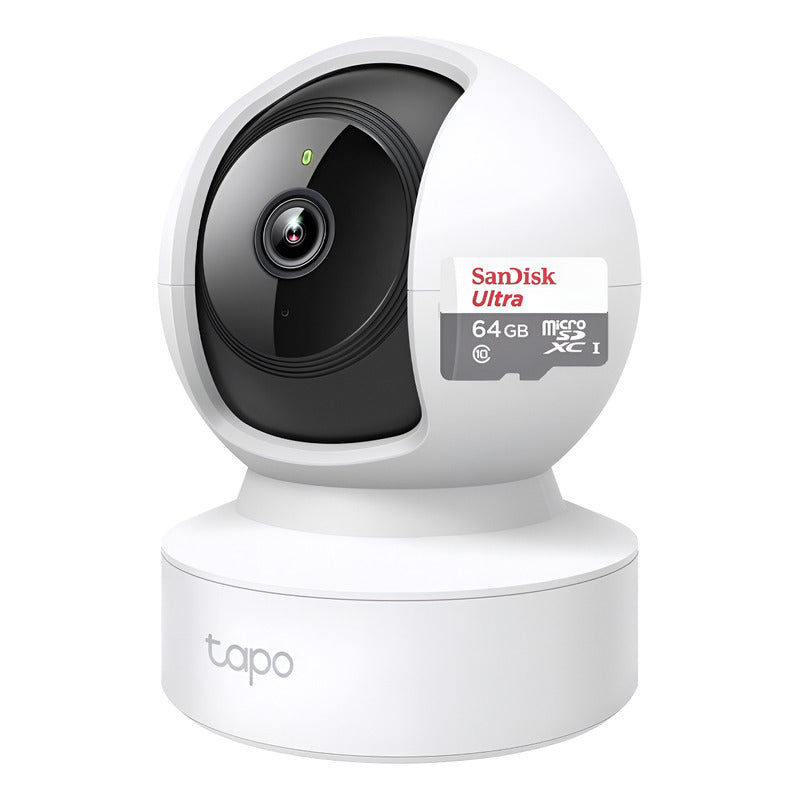 Cámara Wifi Lan Tp-link Tapo C202 Full Hd + Micro Sd 64gb