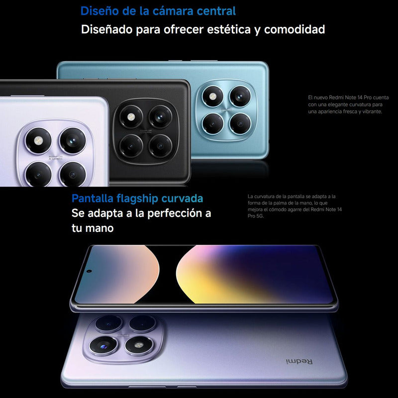 Celular Xiaomi Redmi Note 14 Pro Dual Sim 256gb/8gb, Lavanda