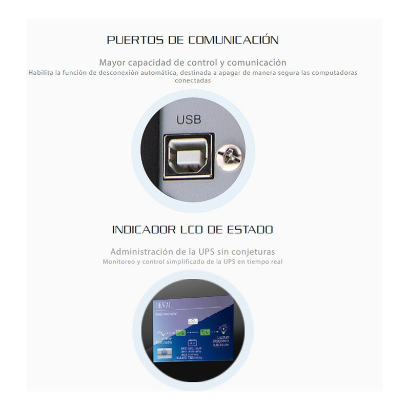 UPS Online 1KVA Forza EOS FDC-1000T, 1000VA/900W, 1pc±64min - Negro