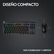 Teclado Gamer Inalámbrico Logitech G PRO X TKL LIGHTSPEED con RGB LIGHTSYNC - Negro
