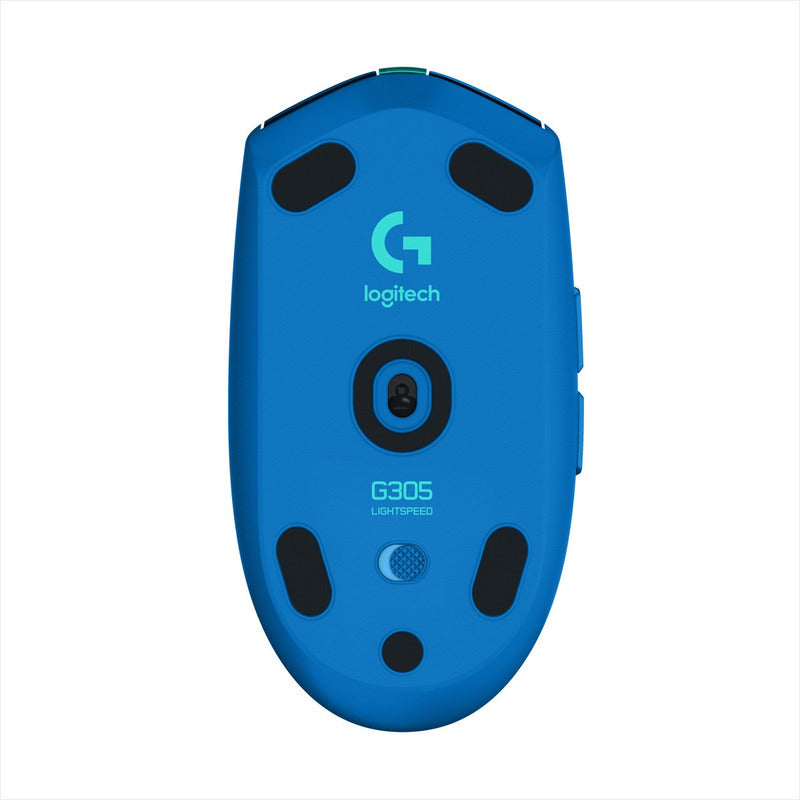 Mouse Gamer Inalámbrico Logitech G305 / 12000dpi - Azul Blue