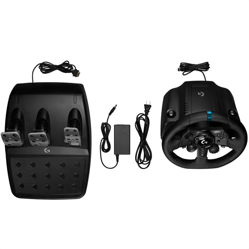 Volante De Carreras Logitech G923 Trueforce, Pc / Ps5 | Ps4 Negro