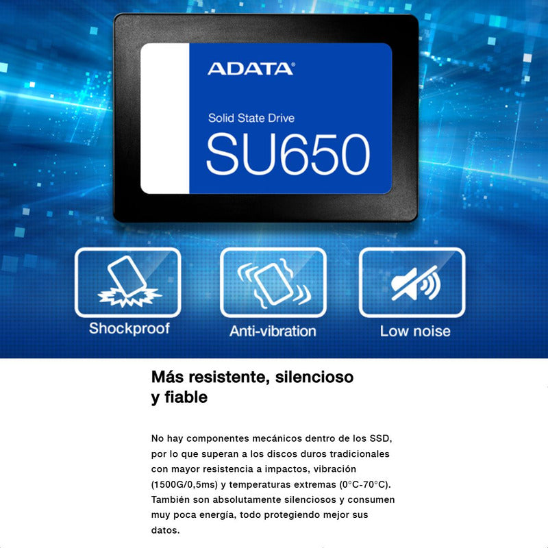 Disco Estado Solido Interno Ssd 512gb Adata Ultimate Su650