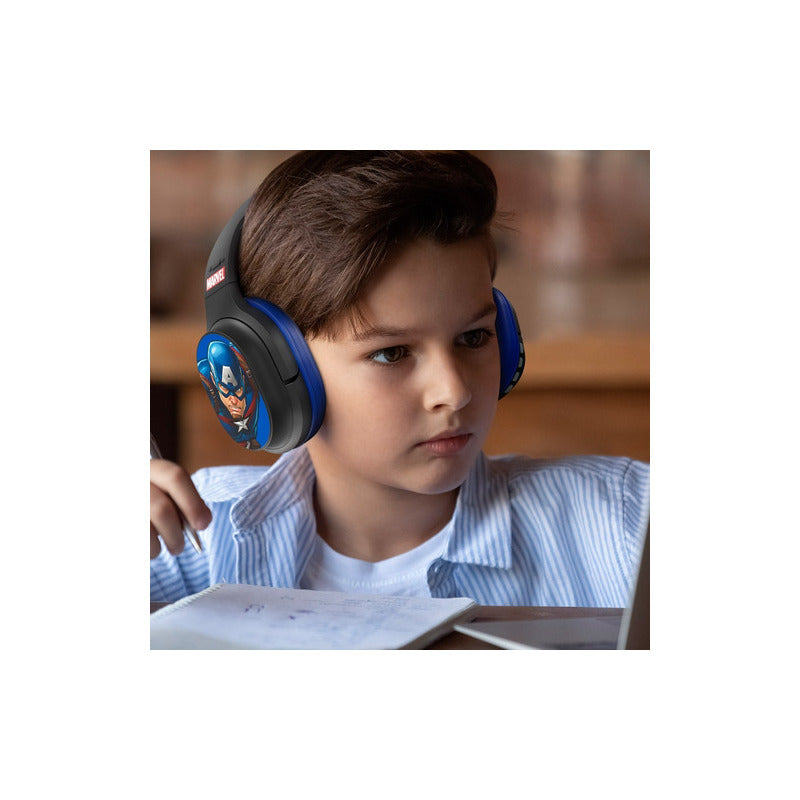 Audífonos Inalámbricos Con Micrófono Xtech Edición Capitán América