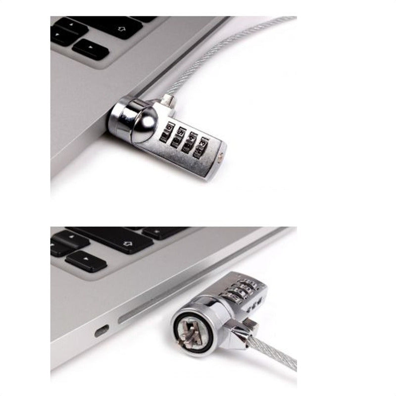 Guaya De Seguridad Con Clave Para Portátil, Monitor, Etc.