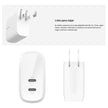 Cargador De Pared Usb-c Dual Pps 60w Belkin Boostcharge Pro Blanco