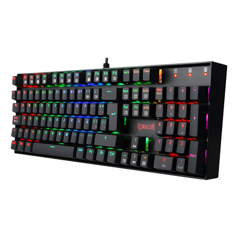 Teclado Gamer Mecánico Redragon K551 Mitra, Iluminación Rgb