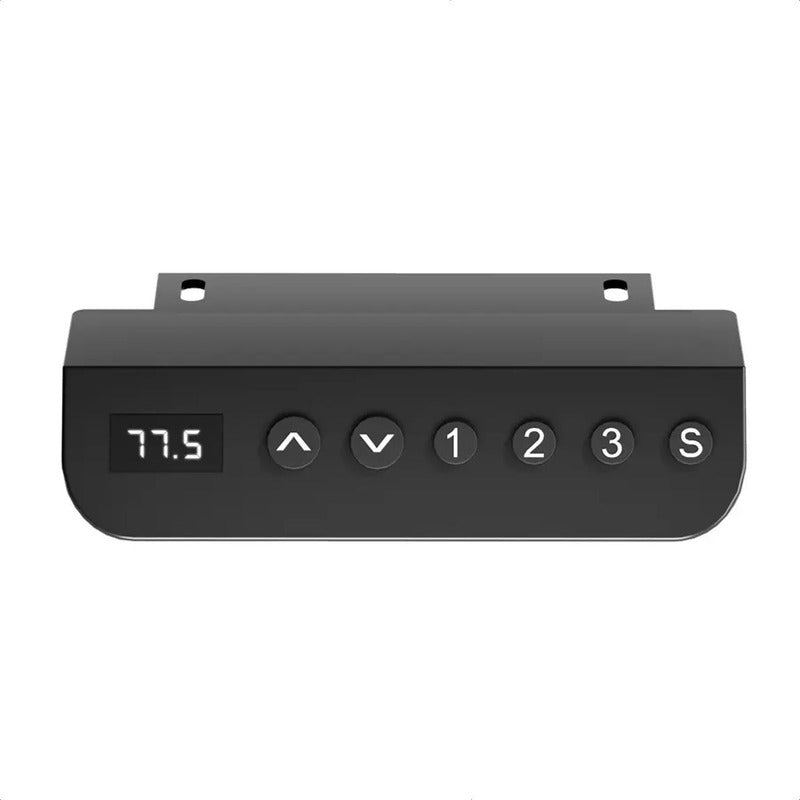 Escritorio Ergo Altura Ajustable Eléctrico Techgo Dmtb-01-bl Blanco