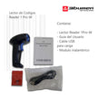 Lector/escaner Usb Código De Barras Inalámbrico, 3bumen 1d Negro Usb