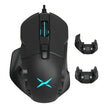 Delux Mouse Gamer Inalámbrico Recargable M629 Rgb / 10000dpi Color Negro