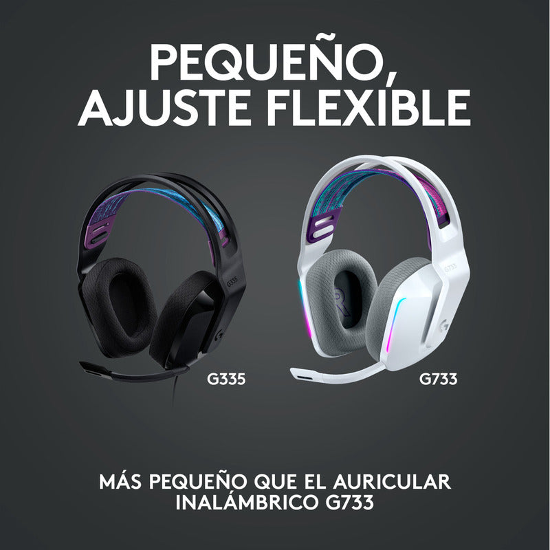 Combo Gamer Teclado Logitech G213 + Mouse G203 + Diadema G335