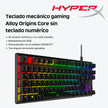 Teclado Gamer Mecánico Hyperx Alloy Origins Core Rgb / Aqua