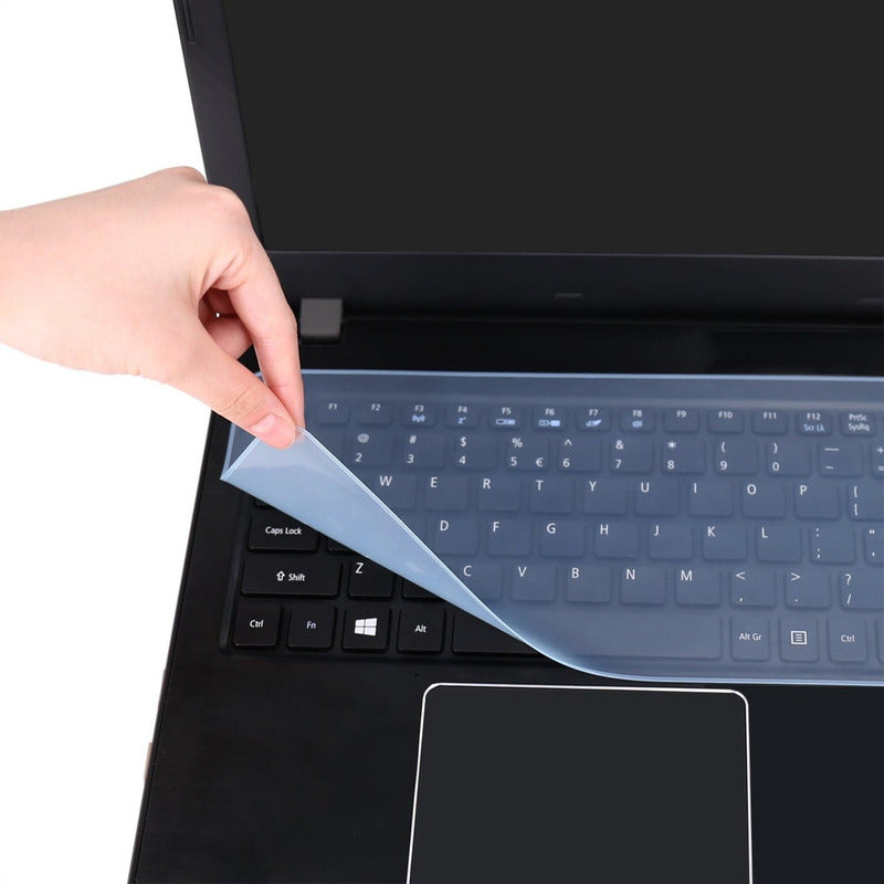 Protector De Teclado Silicona Transparente Laptop 14''/ 15''