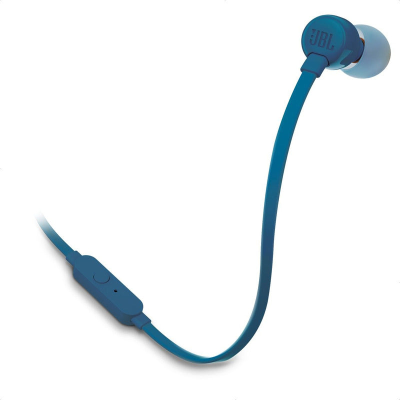 Auriculares 3.5mm Jbl Tune 110 Pure Bass, 100% Original, Blu