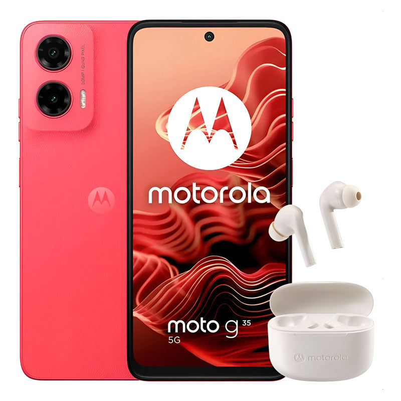 Celular Motorola Moto G35 5g 256gb/4gb Nrj + Moto Buds 065