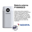 Power Bank 10000mah Multi Carga Rápida Adata P10000qcd Blanc Blanco