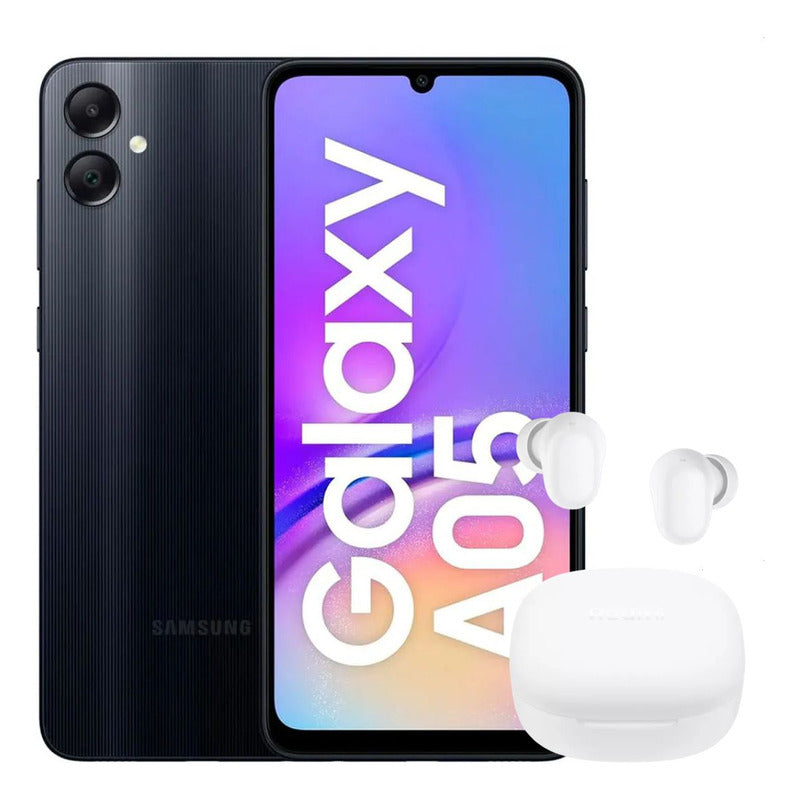 Celular Samsung Galaxy A05 64gb/4gb Negro + Buds 6 Play