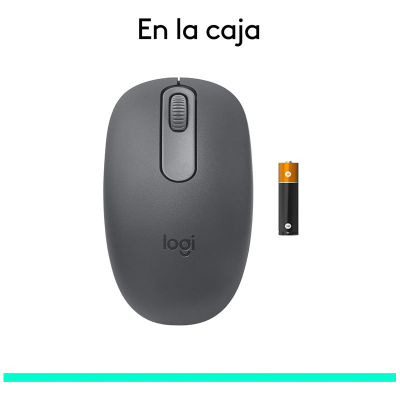 Mouse Bluetooth Inalámbrico Logitech M196, Grafito