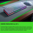 Razer Huntsman Mini, Teclado Gamer 60%, Chroma Rgb, Eng Wht