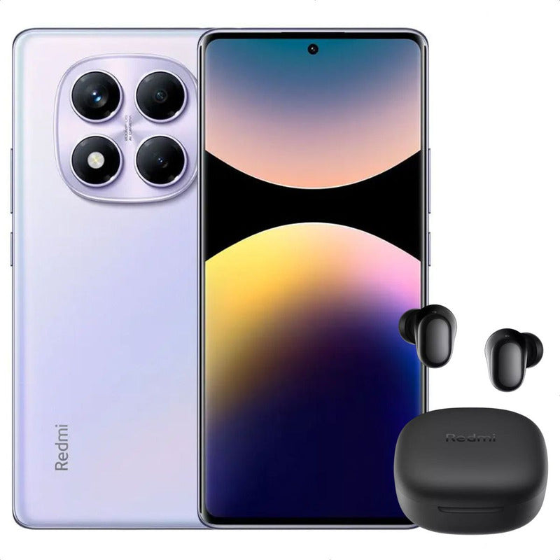 Celular Redmi Note 14 Pro 256gb/8gb, Violeta + Buds 6 Play