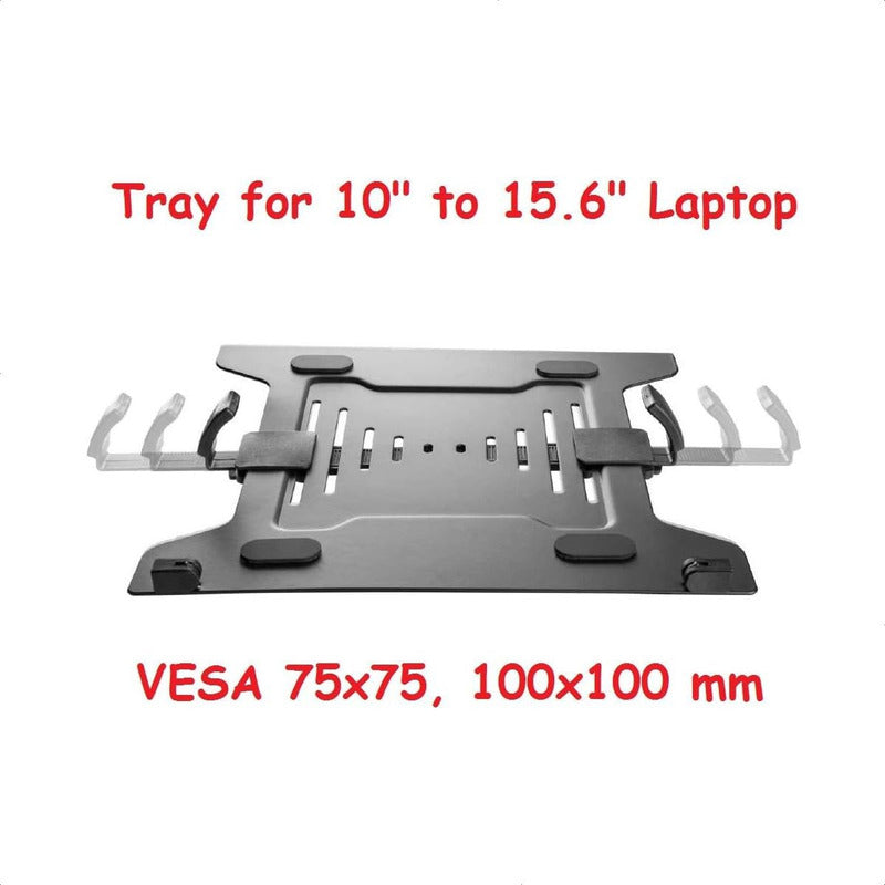 Soporte Adaptador Vesa Universal Laptop 10~15.6 Techgo Plh-2