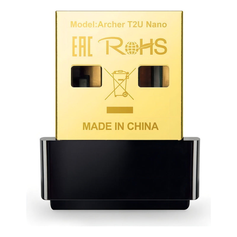 Adaptador Nano Usb Inalámbrico Tp-link Ac600 Archer T2u