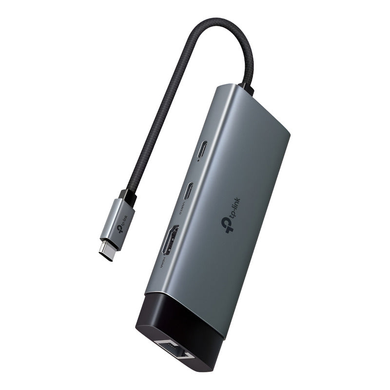 Hub Usb-c 6en1 Tp-link Uh6120c, Hdmi 4k, Rj45 Giga, Pd 100w