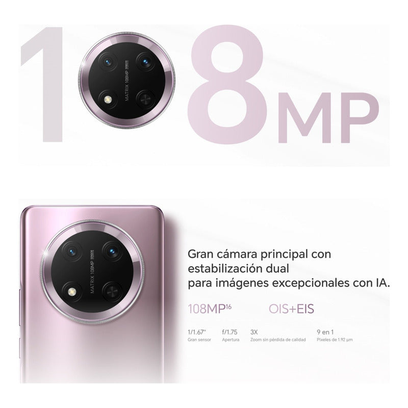 Celular Honor X9c Magic 7 Lite 5g Dual Sim 256gb/8gb, Morado