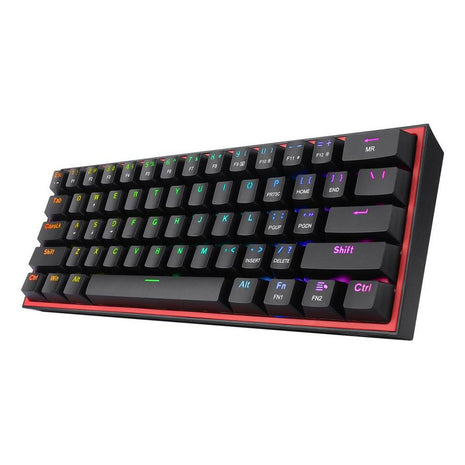 Teclado Gamer Mecánico Inalámbrico Redragon K616rgb Fizz Pro Negro Español
