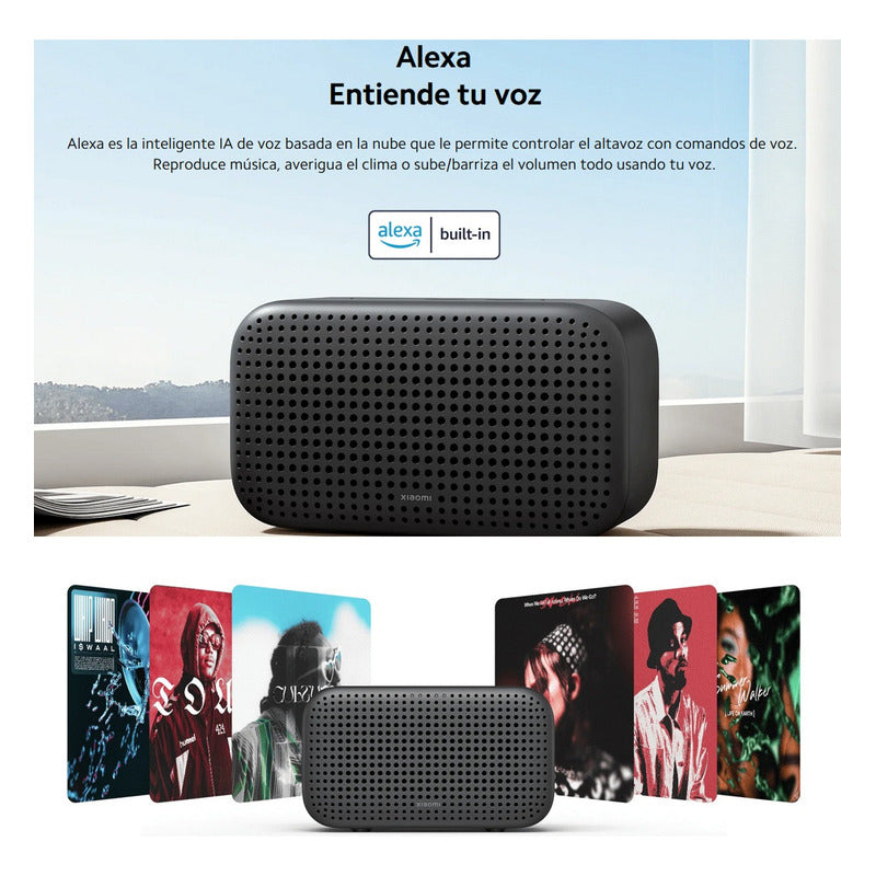 Xiaomi Smart Speaker Lite, Altavoz Inteligente Bt Wifi Alexa