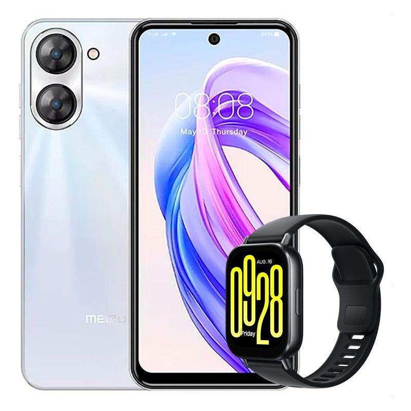 Celular Meizu Mblu 21 Lte 128gb/6gb Blanco + Watch 5 Active