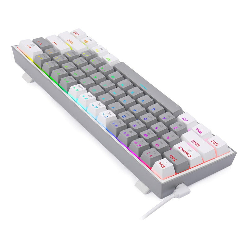 Teclado Gamer Mecánico Wireless Redragon K616rgb-gw Fizz Pro