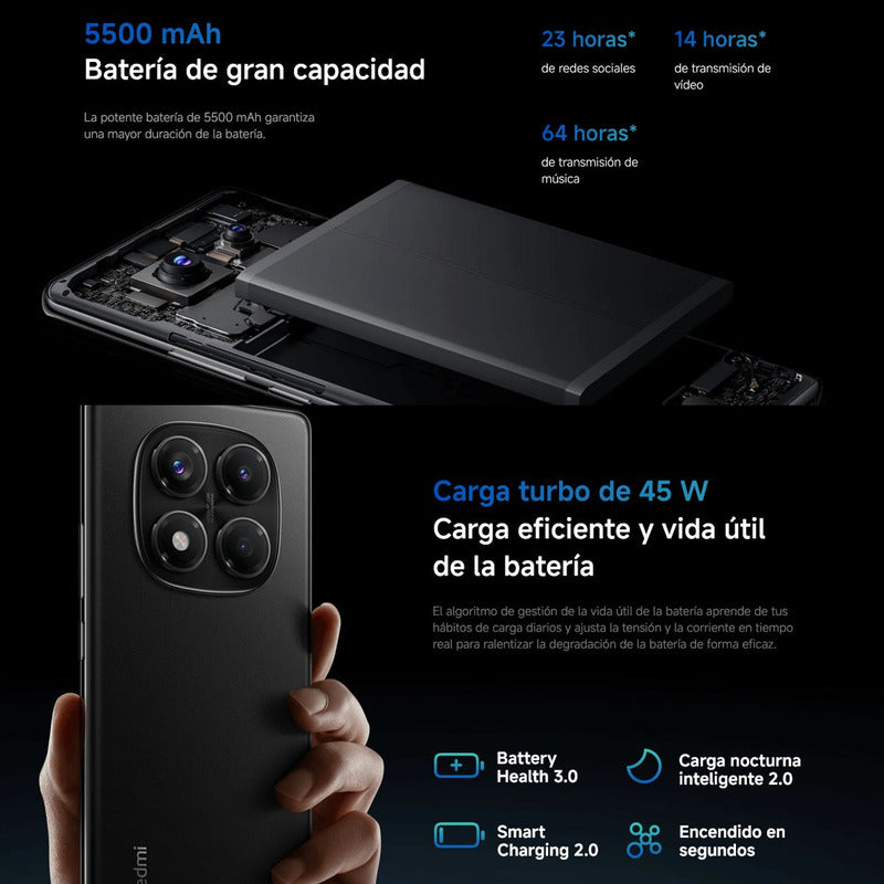 Celular Xiaomi Redmi Note 14 Pro Dual Sim 256gb/8gb, Lavanda