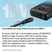 Batería Externa ADATA P20000QCD Power Bank 20000mAh Carga Rápida QC/PD, Negro