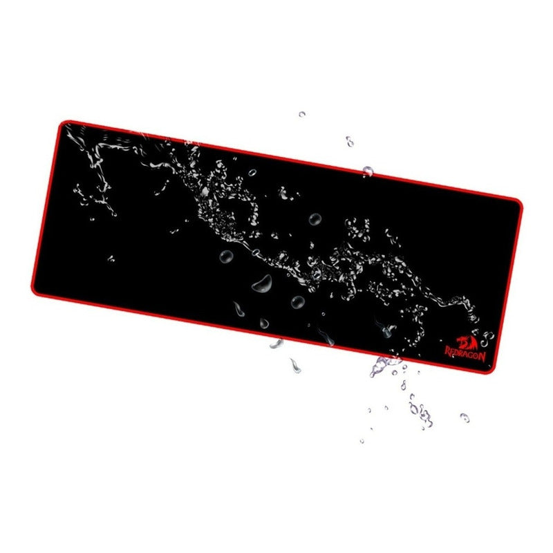 Pad Mouse Gamer Redragon P003 Suzaku, Extra Largo: 800x300mm Negro/rojo