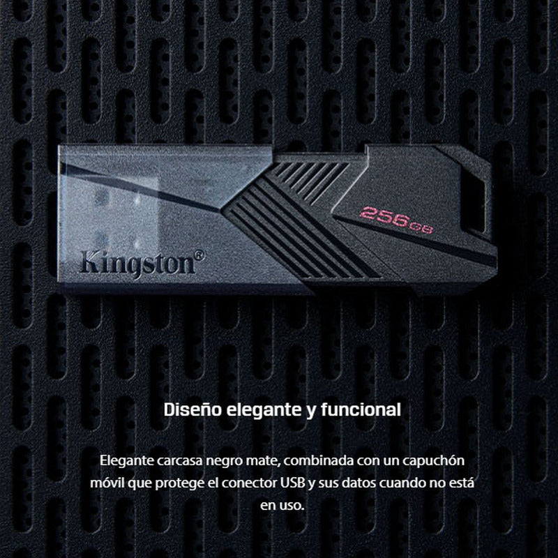 Memoria USB 3.2 de 256GB Kingston DataTraveler Exodia Onyx