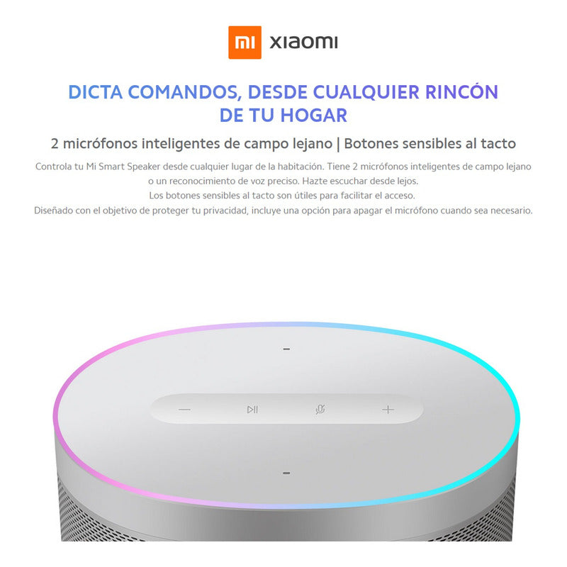 Altavoz Inteligente Xiaomi Mi Smart Speaker Bluetooth Google