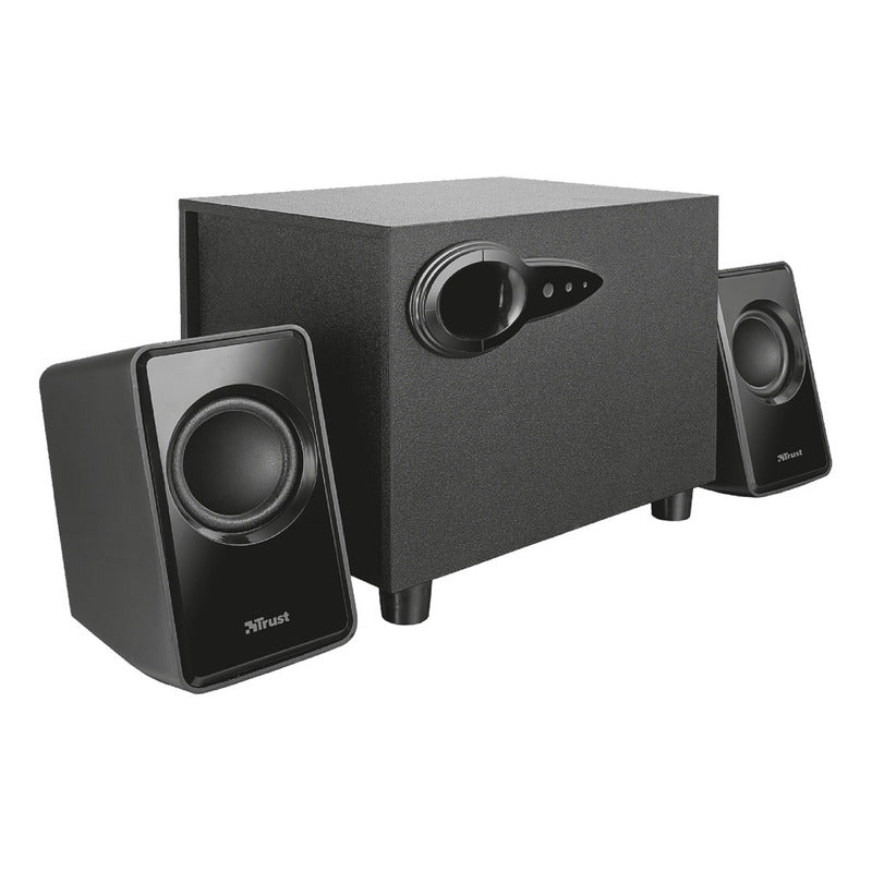 Parlantes Trust Avora 2.1 Usb Subwoofer Set Negro 18w
