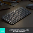 Teclado Avanzado Recargable Logitech Mx Keys Mini - Negro