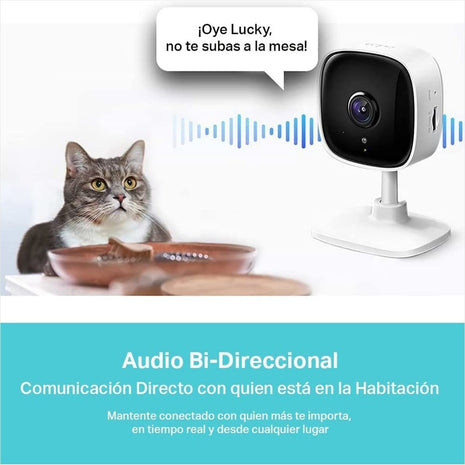 Cámara Seguridad Ip Wifi Audio 3mp Tp-link Tapo C110 + Micro SD 128GB