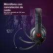 Diadema Gamer Redragon H211-rgb Cronus Micrófono Plug 3.5mm Negro