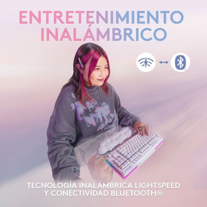 Teclado Gamer Inalámbrico Logitech G715 Aurora Collection